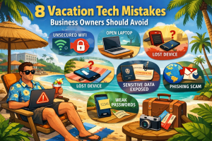 8 Vacation Tech Mistakes Business Owners Should Avoid